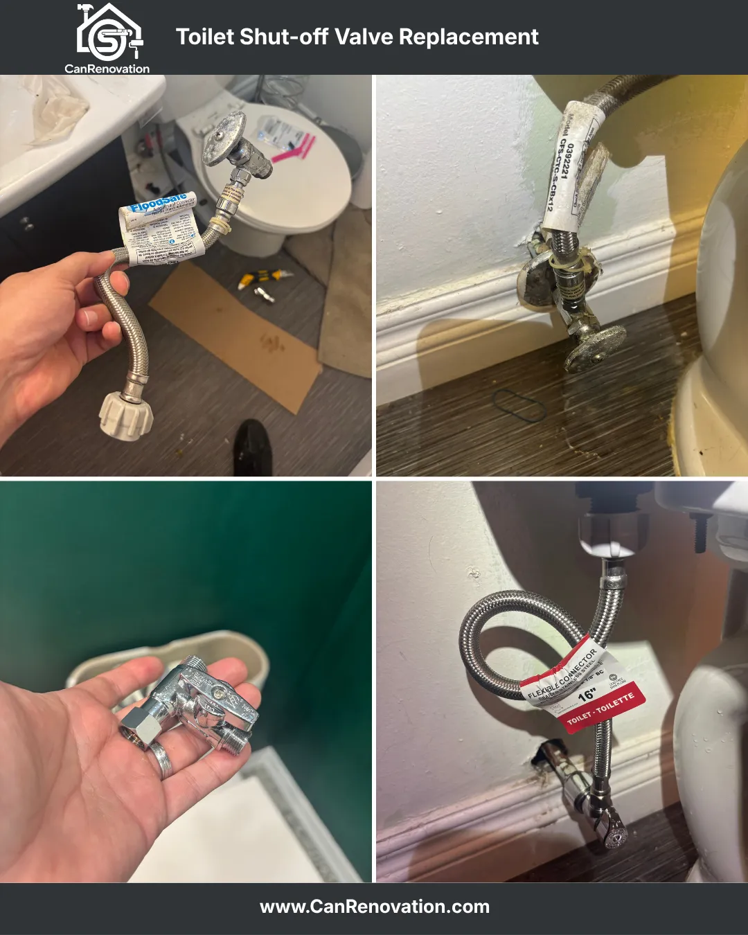 Toilet Shut-Off Valve Replacement- Vaughan