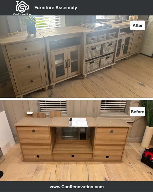 Sideboard & Storage Cabinet Assembly- Scarborough