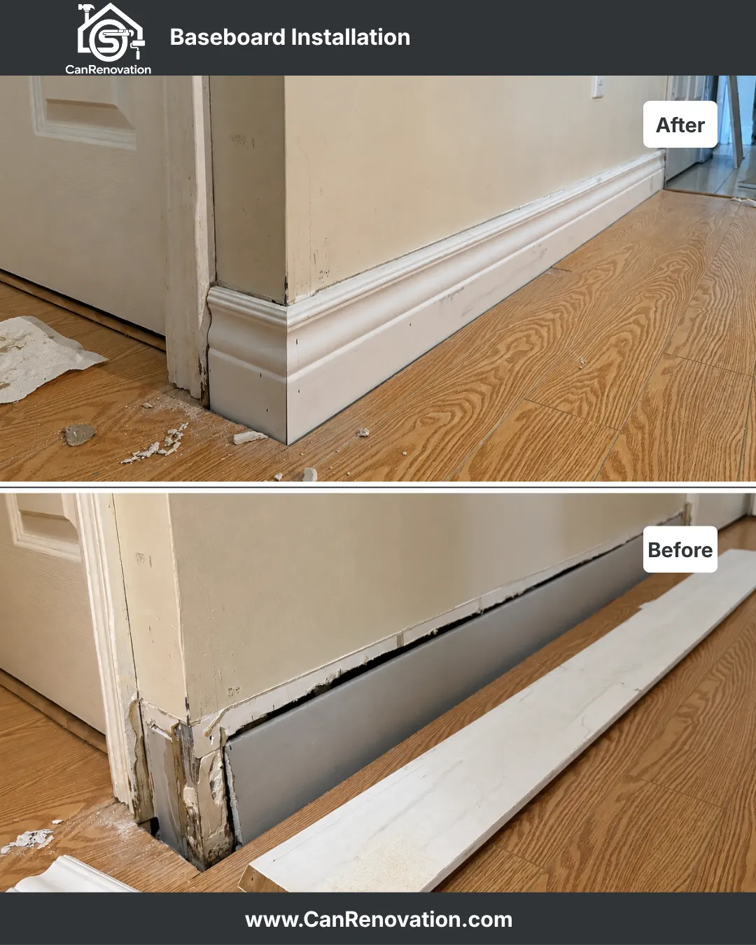 Baseboard Replacement- Vaughan