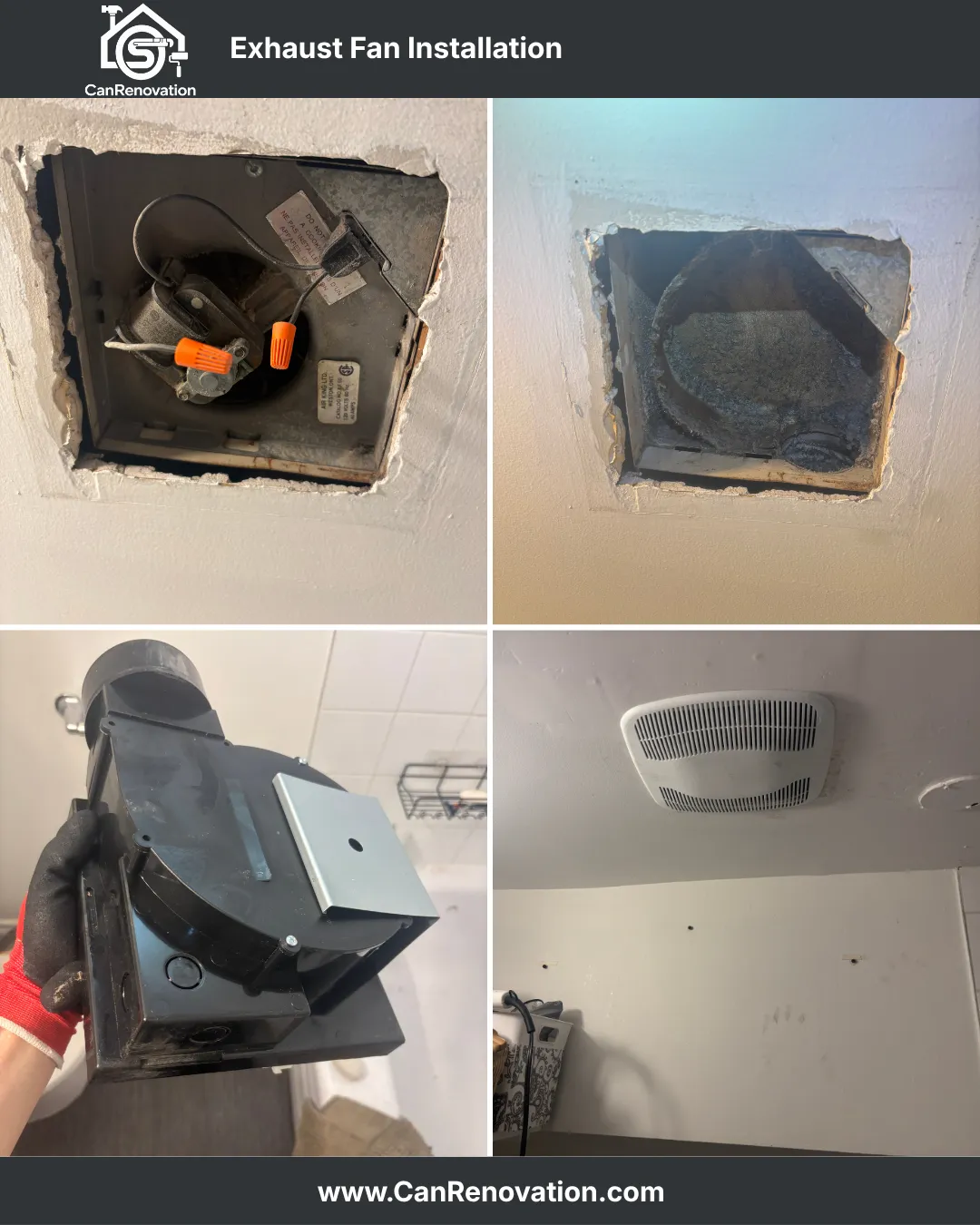 Exhaust Fan Replacement- Richmond Hill