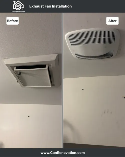 Exhaust Fan Replacement- Richmond Hill