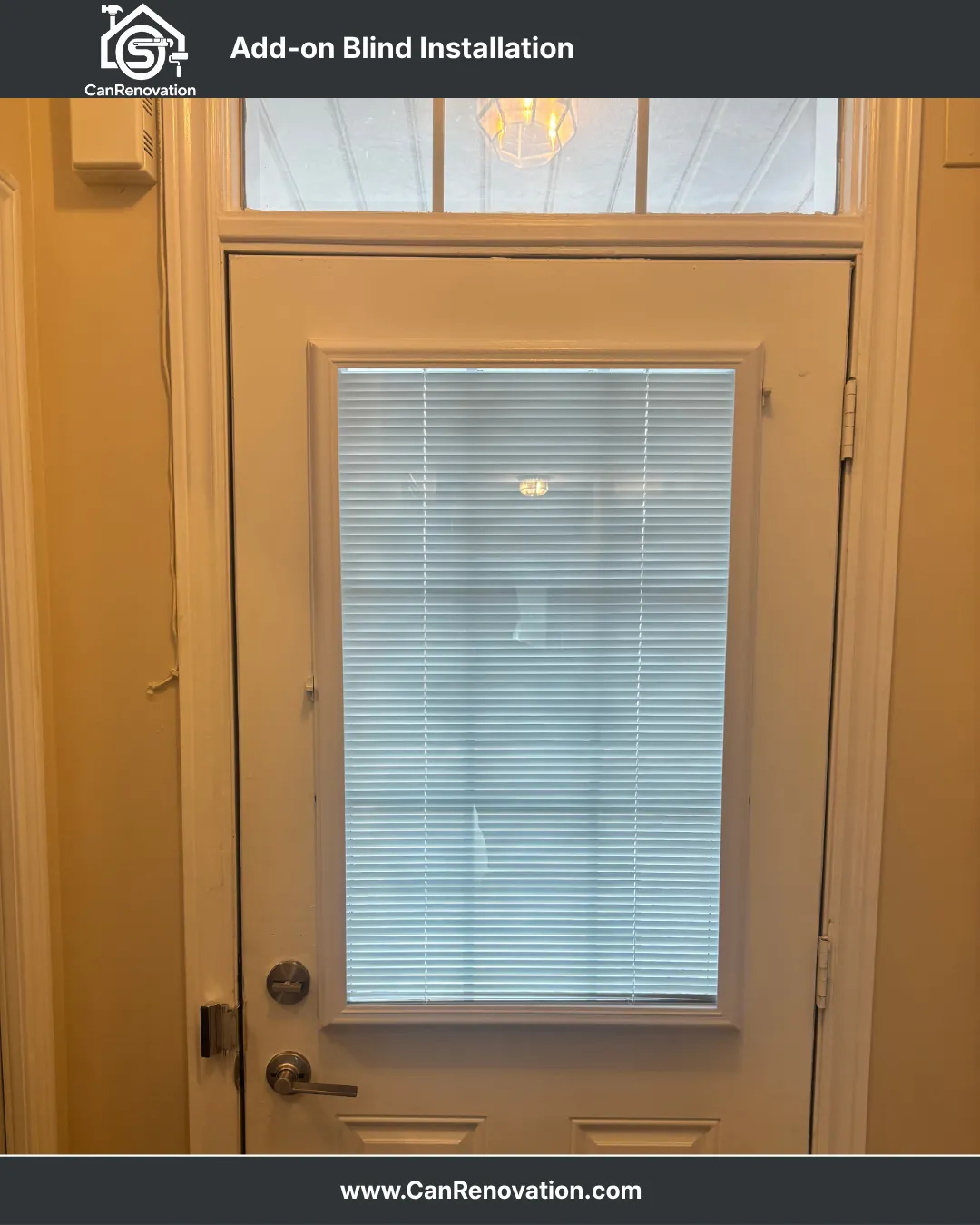 Add-on Blind Installation- Markham