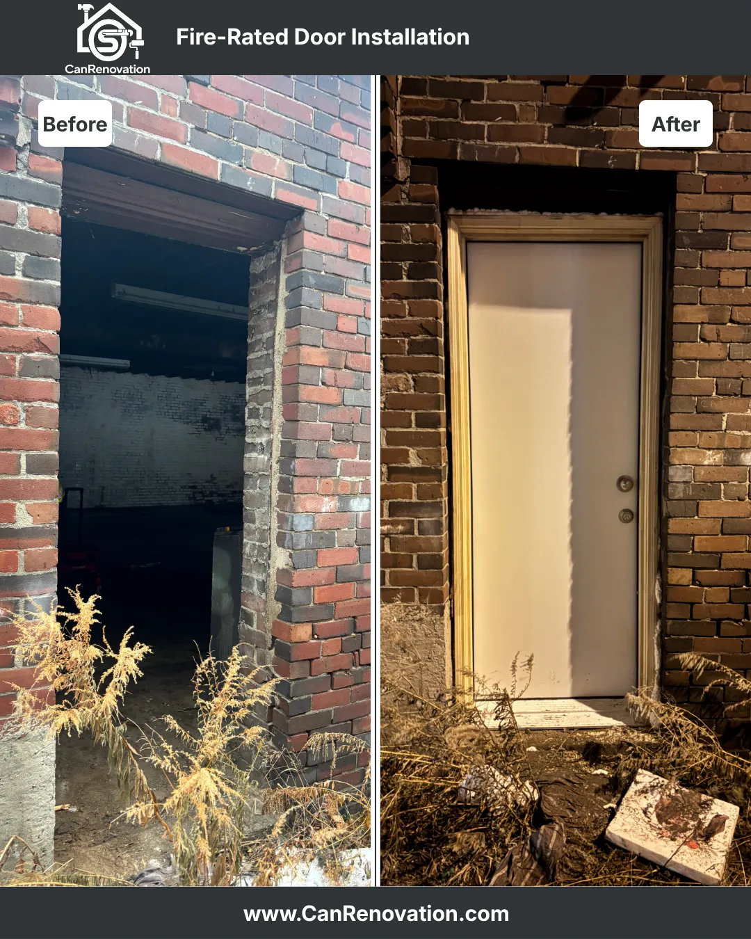 Fire-Rated Door Installation- Vaughan